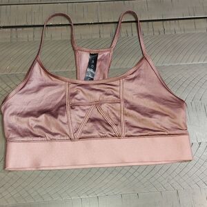 Koral Rosegold Sports Bra Sz S